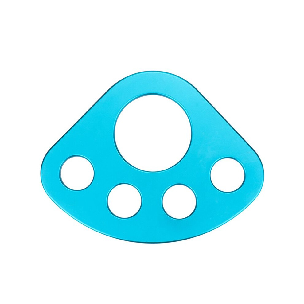 60Kn Rigging Plate, Force Divider Plate Bear, Anchor Multipliers Connector Gear For Yoga Hammock Descender Rock Climbing 4712665270075
