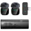 Professional Wireless Microphone with Drawer Charging Case for Android Dual Lavalier Microphone Transparent Black 1
