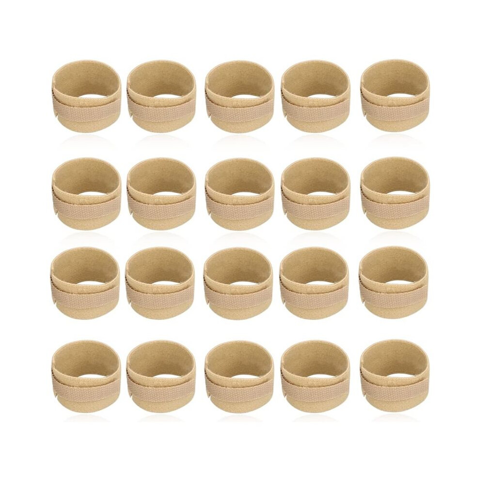 20pcs Male External Catheter Strap for Prostate Surgery, Adjustable Leak-Free Penile Clamp, Reusable