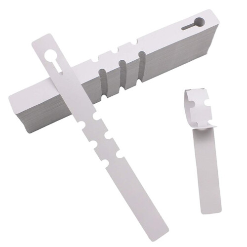 500Pcs Plastic Plant Labels Wrap Around Tree Tags, Adjustable Nursery Garden Labels Plant Tags 1