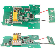 21V Quad MOSFET LED Board to Replace Original Kida Five-Cell Protection Board for Lithium Batteries and Power Tools