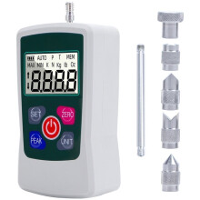 100-N-Digitalkraftmessgerät, Tragbarer Dynamometer, 4 Einheiten, Oz, Lb, N, KG, Zug- und Druckmessgerät für Mobile Maschinen