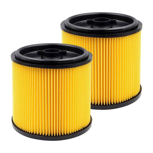 VCFS Ersatzfilter für Vacmaster Standard-Kartuschenfilter und -Halterung, 2er-Pack
