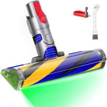 Tête de Nettoyage de Rechange pour Aspirateurs Sans Fil pour V8, V10, V11 et V15 : Brosse Douce pour Tapis Fins et Parquets.