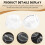 Kitchen Multifunctional Garlic Crusher Manual Garlic Press Roll Crusher Chopper Kitchen Gadgets Accessories White 6