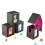 Card Storage Box for Trading Cards, Card Deck Box with Display Window Card Deck Case Red 6