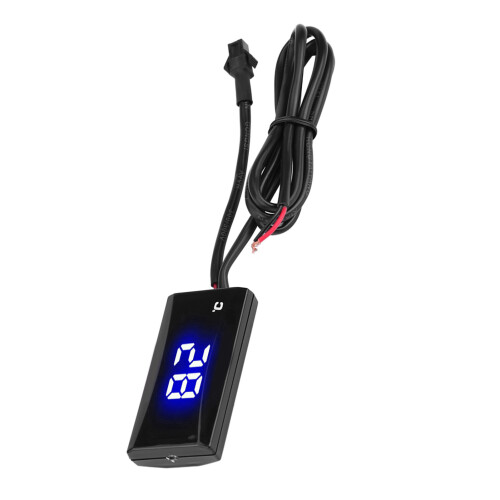 Blue Light Water Temp Meter Motorcycle 0-120C 1