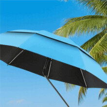 360 Adjustable Adjustable Shade Umbrella Sun Protection UV Protection Beach Umbrella with Clamp Large Size
