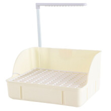 Shower Basin with Automatic Circulation,Bago Bird Shower, Bird Bathtub,Large Shower Basin,Bird Cleaning Supplies White