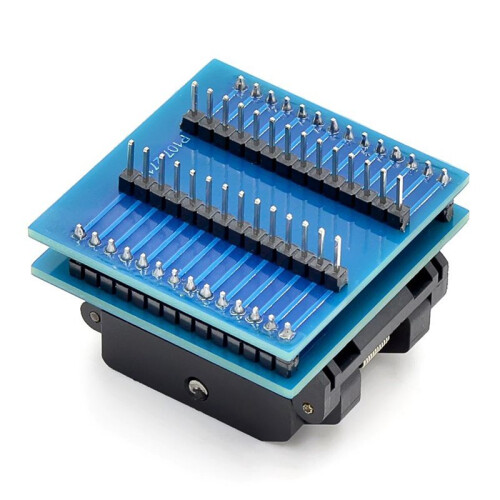 Adaptateur de Programmation de Circuits Intégrés TQFP32 Vers DIP28, Support de Test de Puce, Circuit Intégré à Gravure TQFP32 Vers DIP28 2