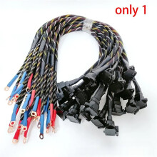 8AWG-Stecker-Stromkabel für E-Bikes, Hochtemperaturbeständiges Silikonkabel, Verzinnter Kupferkern, Hohe Belastbarkeit, 50 A Entladestrom
