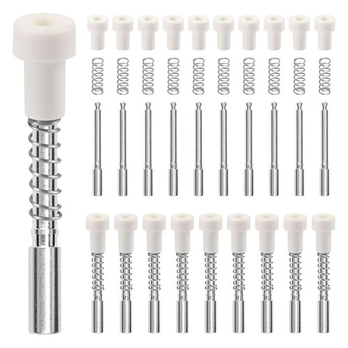 30Pack Window Screen Plunger Latches Window Screen Replacement Plunger Pin Set 5/32 X 1-1/2 Inch for 3/4" Screen Frame