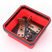 2 Vassoi Modulari Pieghevoli Magnetici per Piccoli Componenti, Organizer per Attrezzi, per Riporre e Organizzare Piccoli Pezzi