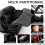 Trousse de Maquillage de  Pliable avec Séparateurs Ajustables,  Capacité. 3