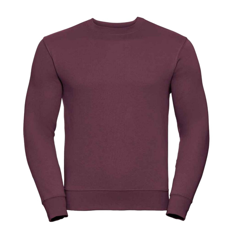 Russell (3Xl, Burgundy) Mens Authentic Sweatshirt Red,Multicoloured