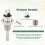 2 Pack 42001-0053S Pool Spa Heater Thermistor Sensor, Replacement for  Heater-Mastertemp Heater Electrical System 3