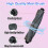 16pcs Accessories Kit for  D10  Gen 2 Robot Vacuum Cleaner Replacement Parts 5