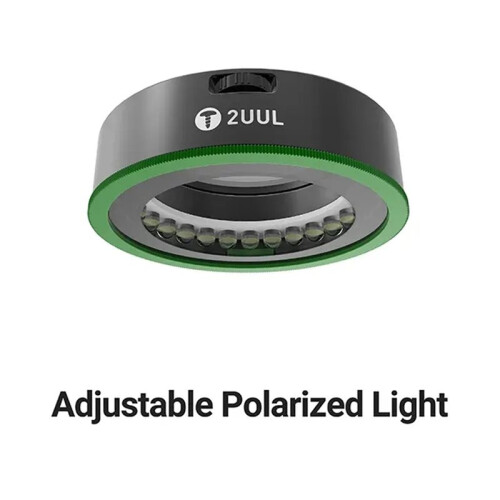 2UUL Adjustable Polarized Light MS97 Adjustable Brightness Dust-Proof Mobile Phone Repair Tools MicroScope Lamp 1