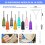 Pottery Tools Ceramic Precisious Applicators, Ceramic Glaze Squeeze Bottle Tools for Pottery Art Decoration Kit 2
