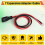 50A Extension Cable 8AWG, Expansion Adapter Cable for  Delta, Extra Battery Cable 3