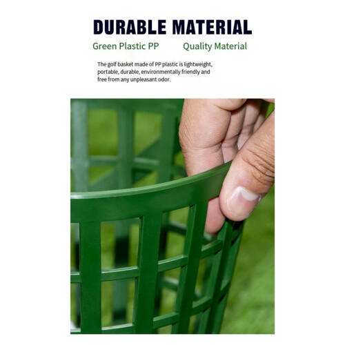 Balde para Bolas de Golfe e Basquete, Estável e Prático, com Alça, Ideal para Campos de Golfe, Driving Ranges e Quadras. 2