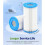 Universelle Typ-A/C-Poolfilterkartusche (4er-Pack) - für 1000-GPH-Aufstellpoolpumpen mit Typ-A- oder Typ-C-Filter 6