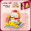(Lucky Cat Light)Lucky Cat Cherry Tree New Year Gift Building Blocks Set With Effect Lighted 6