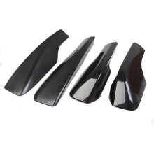 Car Black Roof Rack Rails End Cap Protection Cover Shell for RAV4 2001-2005 Cargo Rack Legs Protection 4pcs