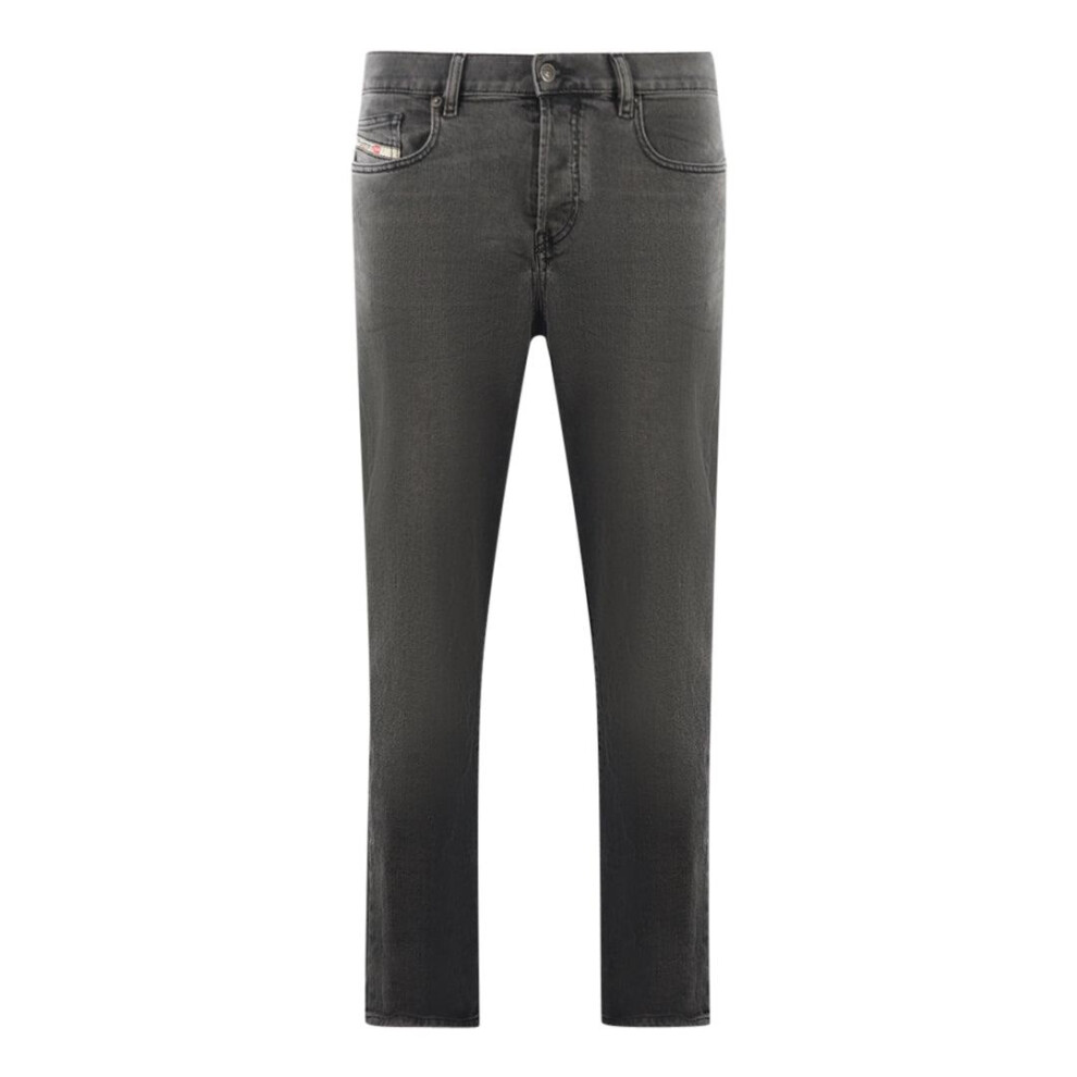 Diesel (32R, Grey) Mens D-Viker 09D49 Jeans