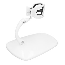 Clip de soporte para frascos de esmalte de uñas, ajustable, blanco
