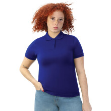 (18 UK - 20 UK, Royal Blue) Absolute Apparel Womens/Ladies Elegant Fitted Polo