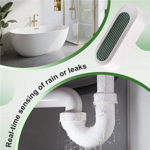 Tuya  Zigbee Regensensor IP65 Wasserdichter Regensensor Wasserleckagesensor Echtzeit-Warnung Wasserleckagesensor B 2