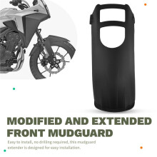 Motoraccessoires Voorspatbord Verlenger voor  NX400 NX500 CB500X 2022 2023 2024 2025
