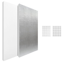 Window AC Insulation Kit - Foam Seal Panels for Air Conditioner, Blocks Cold & Heat Leaks, All Season Weather Stripping