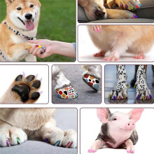 Pet Nail Polish for Cats Fast Drying Multipurpose Nail Polish 12 Colors Friendly Nail Polish Set Cat Nail Polish Set