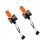 2PCS for  P1P/P1S Hotend Kit Printer Hot End Composite-Coated Printhead Nozzle 0.4mm for  P1P/P1S 5