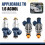 4 Stück 0280150553 Einspritzdüse für  Kombi 1.6 Acool 4