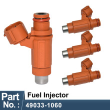 4PCS Fuel Injector Nozzle 49033-1060 for Brute Force 750 Z1000 2003-2012 49033 1060 490331060