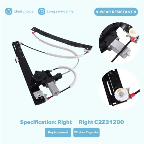 Car Front Window Regulator Motor Assembly Window Control Motor Actuator for  XF Cc9 2012-2015 Right C2Z31200 2