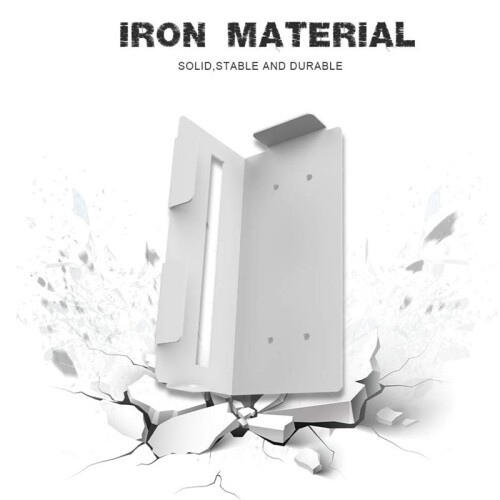 Wall Mount Bracket for PS5, Stable Metal Wall Hanging Stand for PS5 Console Wall Mounting Stand/Holder/Rack 1