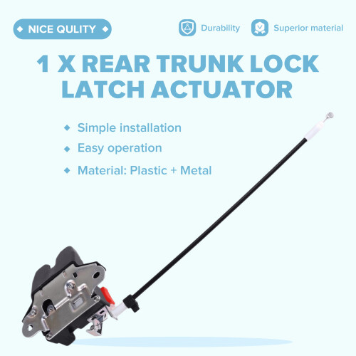 Rear Trunk Tailgate Lock  Actuator 81230-3Q000 812303Q000 for  Sonata 2009-2014 1