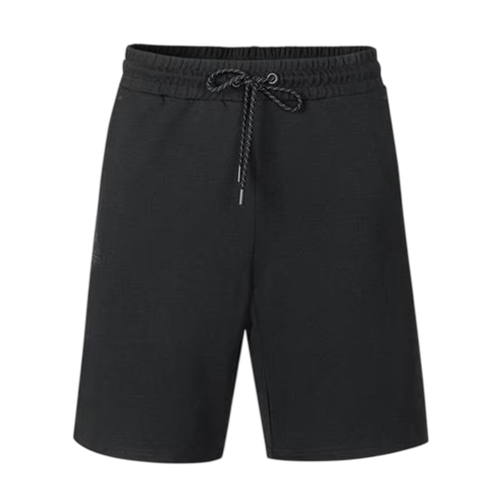 Kappa (S, ) Mens Fleece Shorts Black