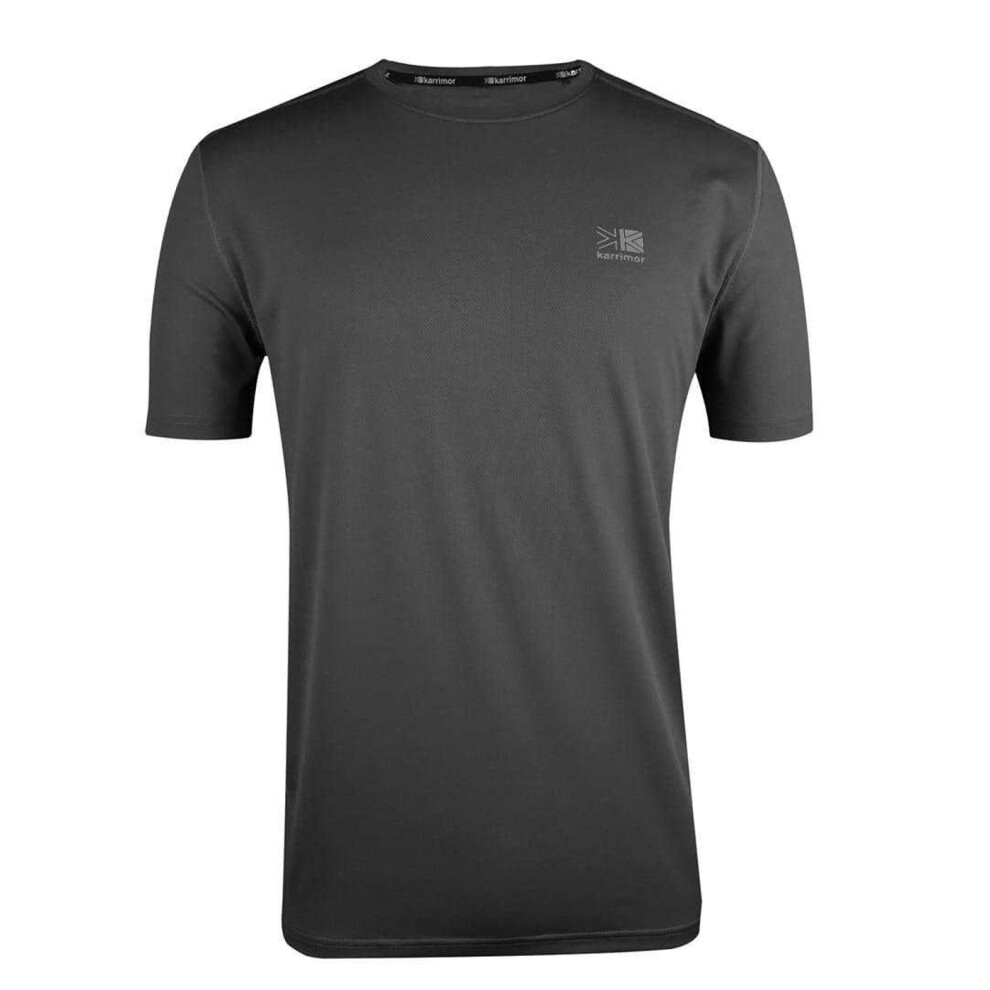 Karrimor (S, Charcoal) Mens Running T-Shirt Multicoloured