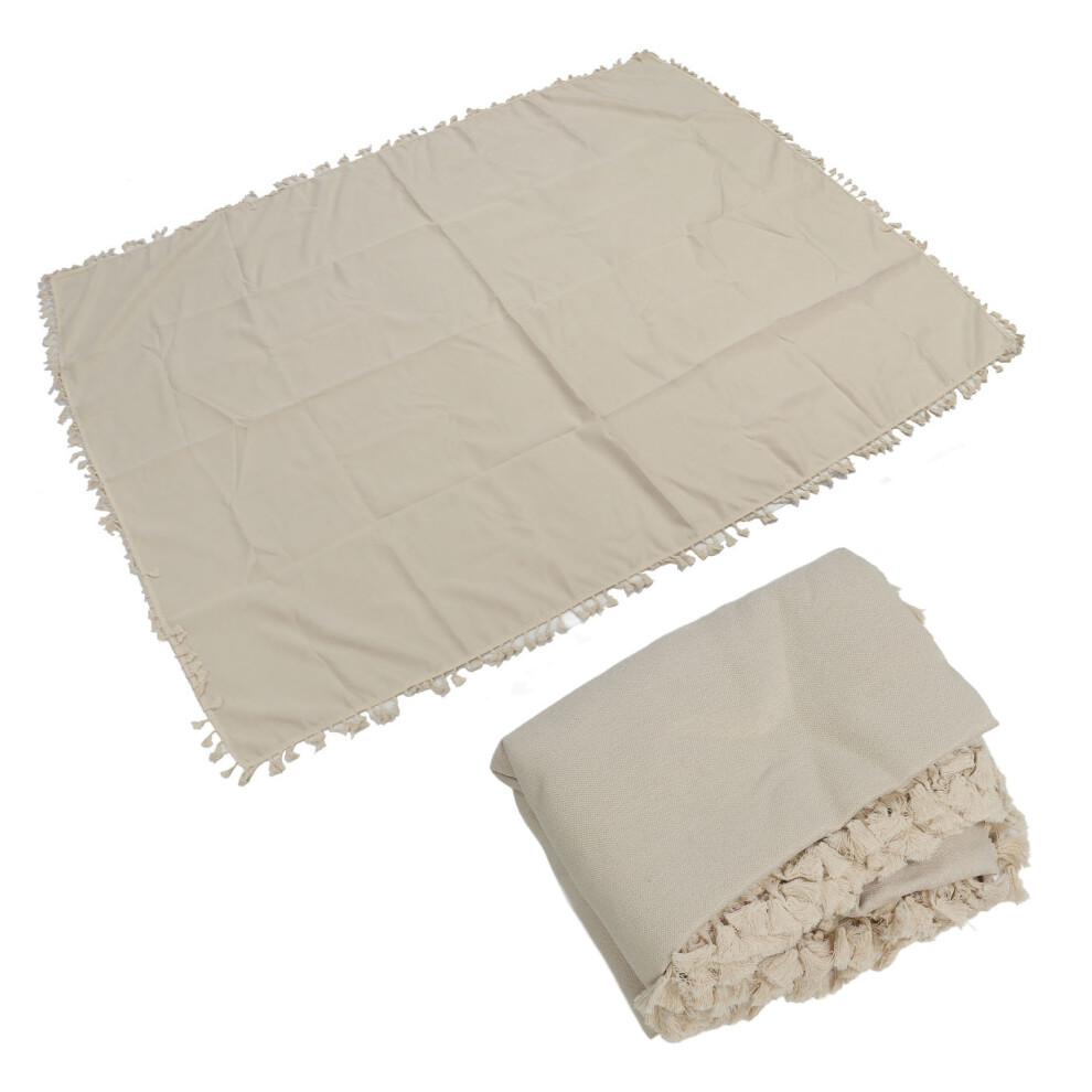 Versatile Beige Polyester Table Decor
