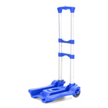 Small Foldable Trolley, Foldable Luggage Trolley, Lightweights Portable Trolley for Mobile Airport Travel Use