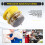 For Yellow Navigation Lights Solar Powered Navigation Lights,Ship Navigation Lights,Flashing Anti-Collision Signals 5