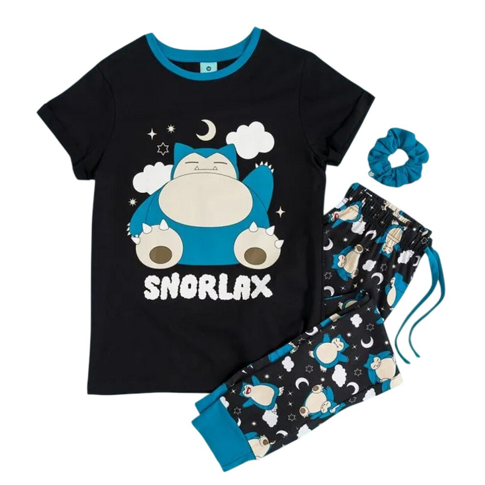 Pokémon (3Xl, ) Pokemon Womens/Ladies Snorlax Pyjama Set Blue