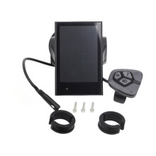 For Bafang DPC18 Display Electric Bike with Speedometer USB Charging Port for Mid Drive Motor BBS01B BBS02B BBSH ,UART