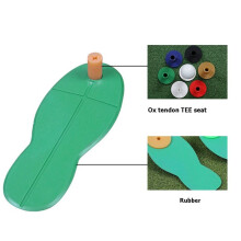 Hitting Mat Rubber Practical Professional Accessories Golfers Gift Premium for Beginners Easy to Use Practice Mat