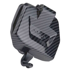 Motorbike Tool Box Storage Cover Lid Side Pocket Carbon Fiber Waterproof Cover for NMAX V3 NMAX155 2025 Nmax